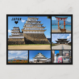 Cartão Postal Saudações Personalizadas do Japão em Cartão-Postal