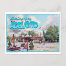 Saudações Retro de Adelanto