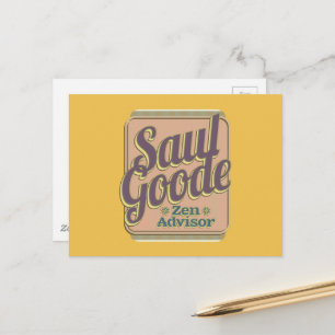 Cartão Postal Saul Goode Zen Advisor Dourado BG