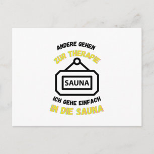 Cartão Postal Sauna Outros Vão Para A Terapia Saunas
