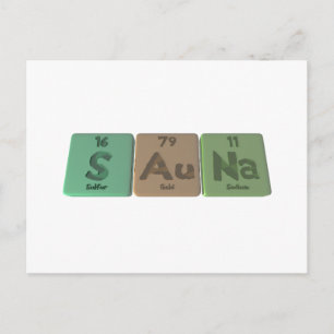Cartão Postal Sauna-S-Au-Na-Sulfur-Dourado-Sódio.png