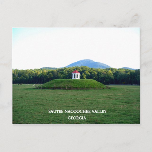 CARTÃO POSTAL SAUTEE NACOOCHEE VALLEY - GEÓRGIA (Frente)