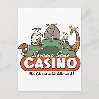 Cartão Postal Savanna Casino