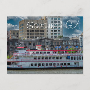 Cartão Postal Savannah GA