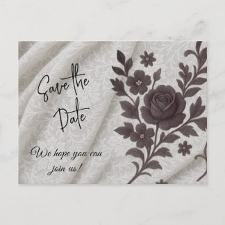 Cartão Postal Save the Date Postcard