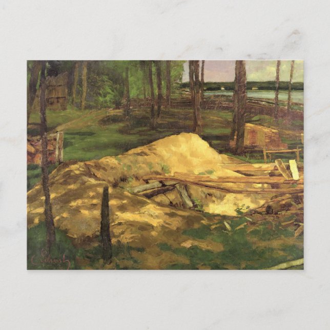 Cartão Postal Sawdust Pit, 1876 (Frente)