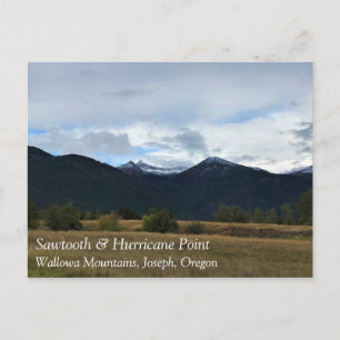 Cartão Postal Sawtooth & Hurricane Point, OU