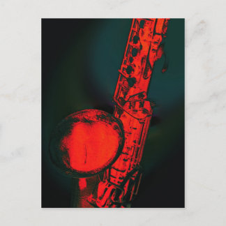 Cartão Postal Sax Vermelho 2