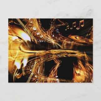cartão postal saxes