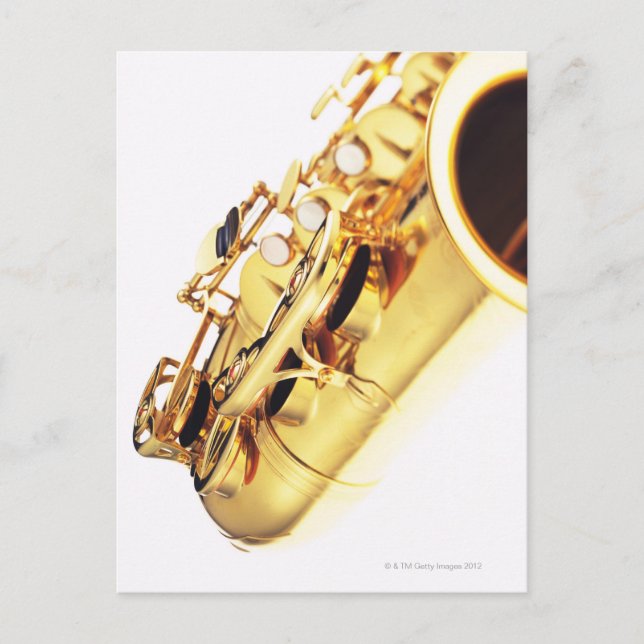 Cartão Postal Saxofone 2 (Frente)