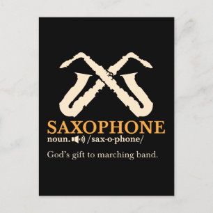 Cartão Postal Saxofone - Definição Saxofônica