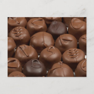 Cartão Postal Say it with Chocolate!