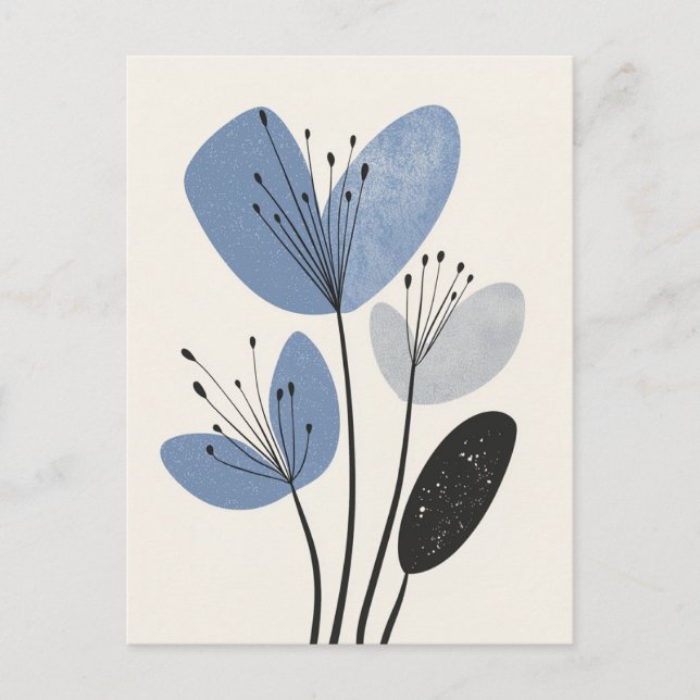 Cartão Postal Scandi Bloom nº 280 (Frente)