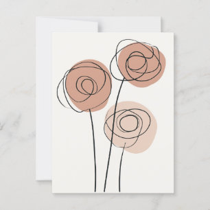 Cartão Postal Scandi Bloom No.281