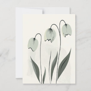 Cartão Postal Scandi Bloom No.288