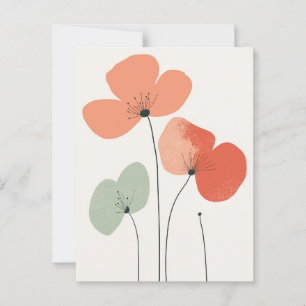 Cartão Postal Scandi Bloom No.298