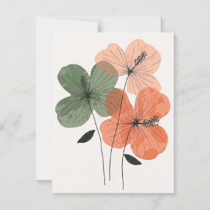 Cartão Postal Scandi Bloom No.301