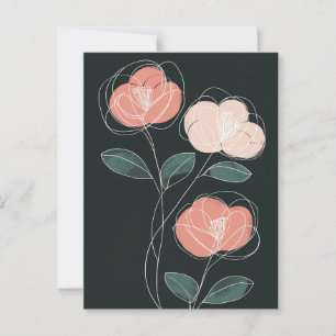 Cartão Postal Scandi Bloom No.313