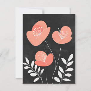 Cartão Postal Scandi Bloom No.319