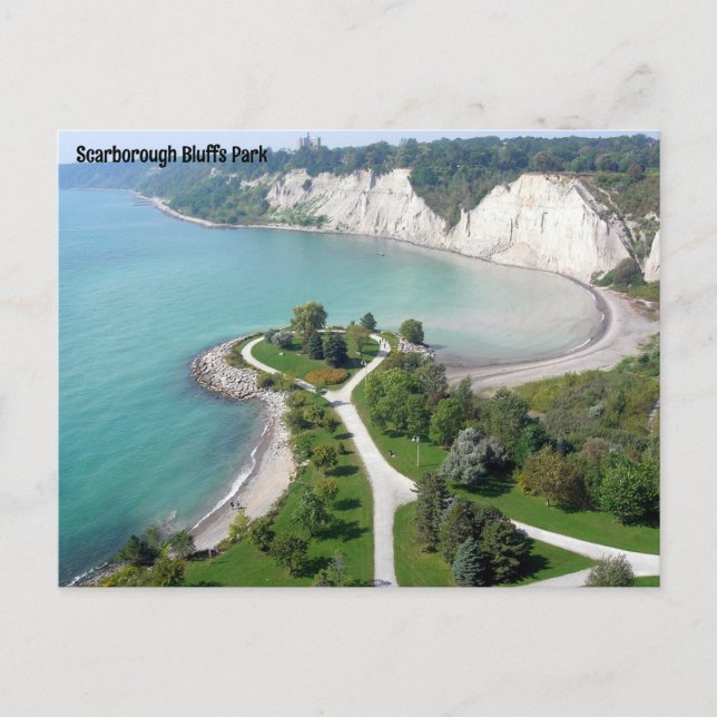 Cartão Postal Scarborough Bluffs Park (Frente)