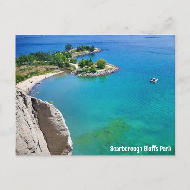 Cartão Postal Scarborough Bluffs Park (Frente)