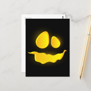 Cartão Postal Scarkin Smile Halloween Season