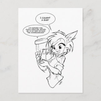 Cartão Postal Scarlet Jar