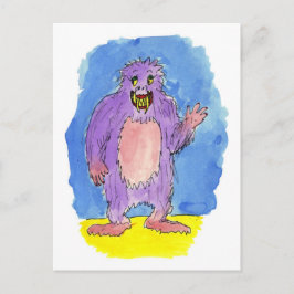 Cartão Postal Scary Monsters