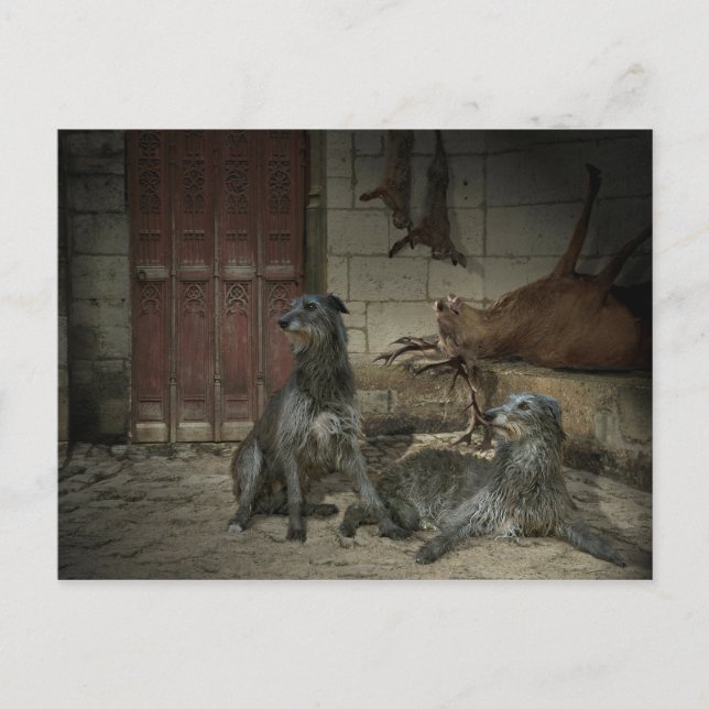 Cartão Postal Scène de chasse : le butin (parte). 3) (Frente)