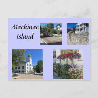 Cartão Postal Scenes of Mackinac