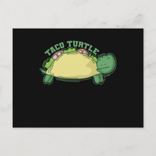 Cartão Postal Schildkröte Taco Turtle