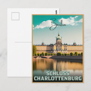 Cartão Postal Schloss Charlottenburg - Palácio de Charlottenburg