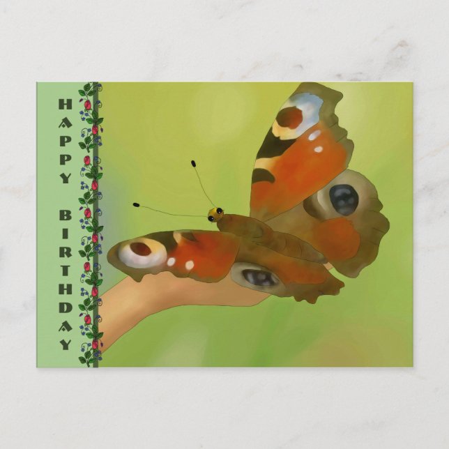 Cartão Postal Schmetterling (Frente)