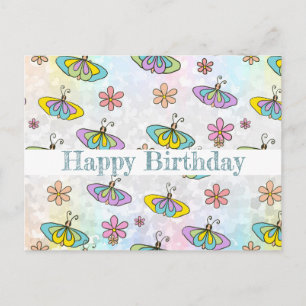 Cartão Postal Schmetterlingsparade
