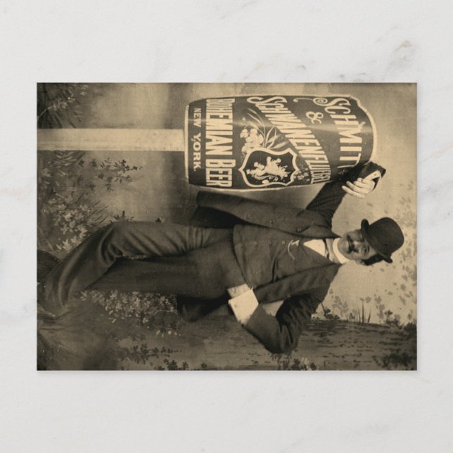 Cartão Postal Schmitt & Schwanenfluegel Brewery Vintage (Frente)