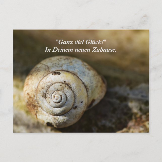 Cartão Postal Schneckenhaus (Frente)