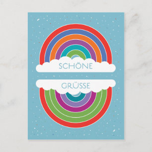 Cartão Postal Schöne Grüße