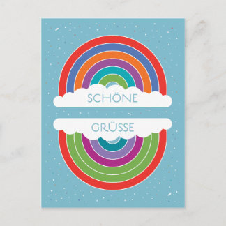 Cartão Postal Schöne Grüße