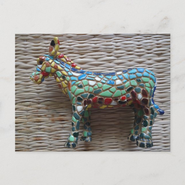 Cartão Postal Schöne Postkarte "Esel" (Frente)