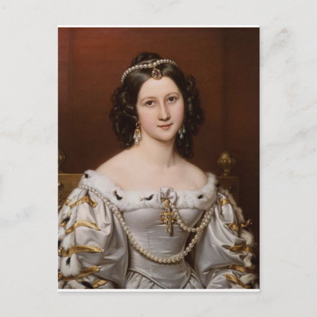 Cartão Postal Schönheiten-Gallerie: Charlotte von Hagn (Frente)