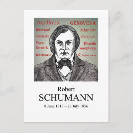Cartão Postal Schumann