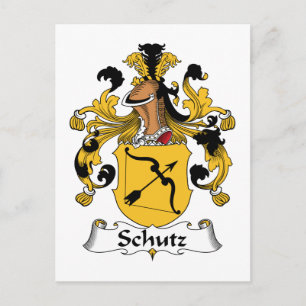 Cartão Postal Schutz Family Crest