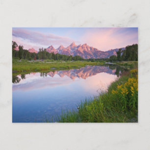 Cartão Postal Schwabacher Landing Sunrise