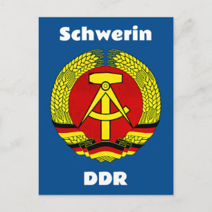 Cartão Postal Schwerin, DDR, Schwerin, Alemanha, Ossi da Alemanh