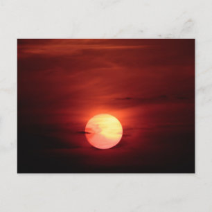 Cartão Postal Scifi Sunset