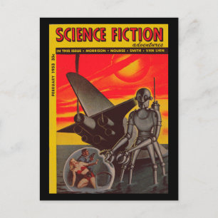 Cartão Postal SciFictPulp.09_Pulp Art