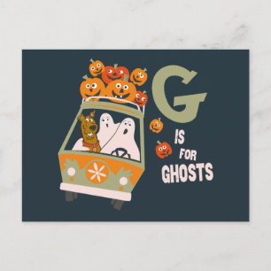 Cartão Postal Scooby-Doo   G é de fantasmas