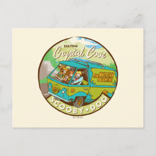 Cartão Postal Scooby-Doo   Gang Dirigindo Através de "Crystal Co