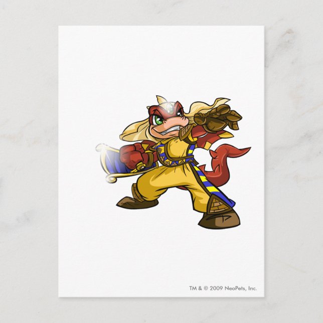 Cartão Postal Scorchio perdeu o jogador do deserto (Frente)