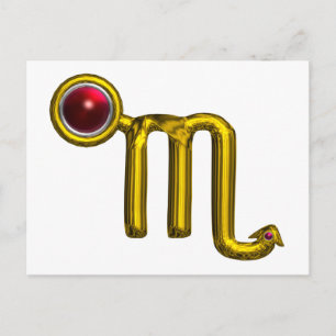 CARTÃO POSTAL SCORPIO